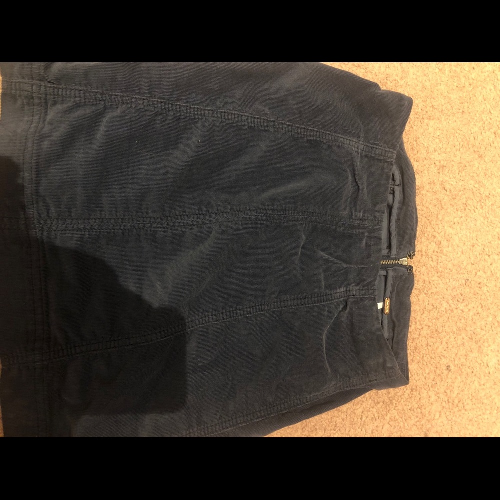 Free people navy blue skirt